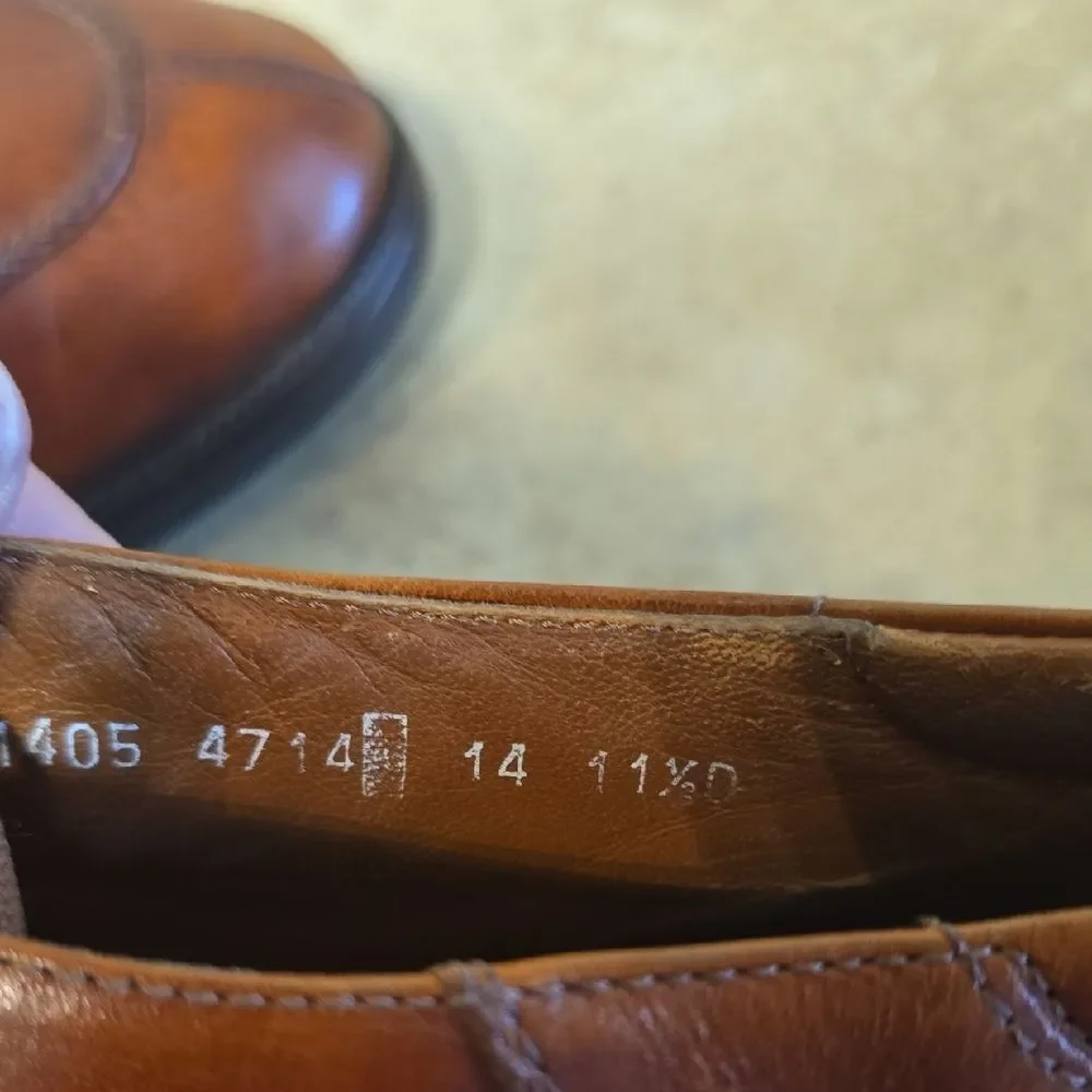 Classic Brown Leather Oxford Shoes